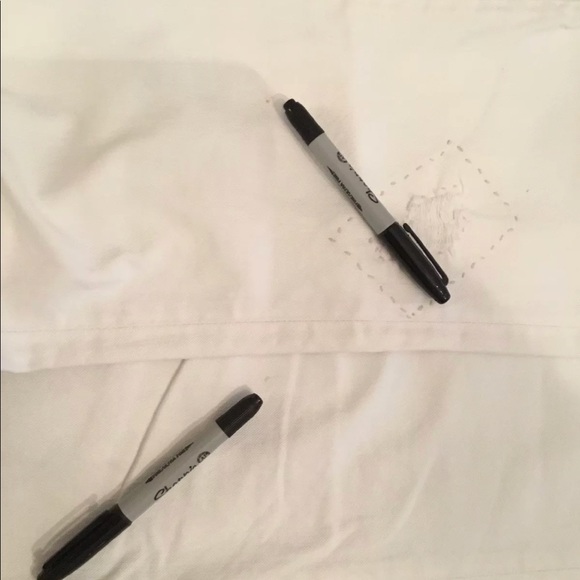 7 for all Man kind Women’s embroidered jeans 31 - Picture 8 of 8